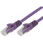 COMSOL RJ45 PATCH CABLE CAT6 500MM PURPLE