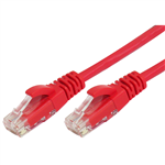 COMSOL RJ45 PATCH CABLE CAT6 300MM RED