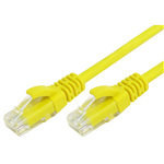 COMSOL RJ45 PATCH CABLE CAT6 300MM YELLOW
