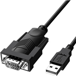 COMSOL USB 20 TO DB9M SERIAL ADAPTER 1500MM BLACK