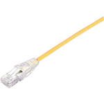 COMSOL ULTRA THIN SNAGLESS PATCH CABLE CAT6A 10GBE UTP 300MM YELLOW