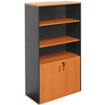 RAPID WORKER WALL UNIT LOCKABLE 1800 X 900 X 450MM CHERRYIRONSTONE