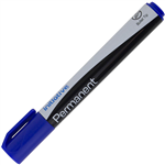 INITIATIVE PERMANENT MARKER BULLET 15MM BLUE