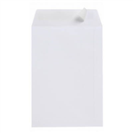 CUMBERLAND ENVELOPES POCKET PLAINFACE STRIP SEAL 100GSM 380 X 255MM WHITE BOX 250
