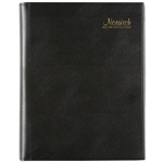 CUMBERLAND NORWICH 91S SPIRAL DIARY PVC DAY TO PAGE QUARTO BLACK