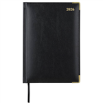 CUMBERLAND 51CFBK CORPORATE APPOINTMENT DIARY DAY TO PAGE A5 BLACK