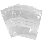 CUMBERLAND WRITEON PRESS SEAL BAG 50 MICRON 230 X 305MM CLEARWHITE PACK 100
