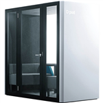 D POD 24 PERSON OFFICE POD WHITE