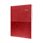 COLLINS VANESSA 185V15 DIARY DAY TO PAGE A5 RED