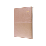 COLLINS VANESSA 345V49 DIARY WEEK TO VIEW A4 ROSE GOLD