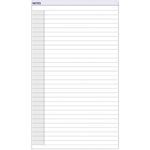 DEBDEN DAYPLANNER DK1007 DESK EDITION REFILL NOTEPAD 216 X 140MM WHITE