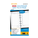 DEBDEN DAYPLANNER PR2100 PERSONAL EDITION REFILL DAY TO PAGE