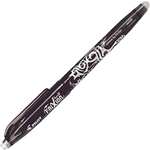PILOT FRIXION ERASABLE GEL INK PEN 05MM BLACK