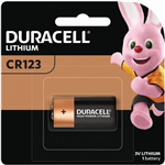 DURACELL CR123 COPPERTOP LITHIUM 3V BATTERY PACK 1