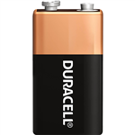 DURACELL COPPERTOP ALKALINE 9V BATTERY