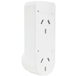 BRILLIANT SMART WIFI DOUBLE PLUG WHITE