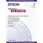 EPSON C13S041068 QUALITY PHOTO PAPER 102GSM A3 WHITE PACK 100