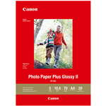 CANON PP301 GLOSSY PHOTO PAPER 265GSM A4 WHITE PACK 20