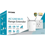 DLINK DAP1620 AC1300 WIFI RANGE EXTENDER WHITE