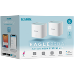DLINK M15 EAGLE PRO AI AX1500 MESH SYSTEM PACK 2