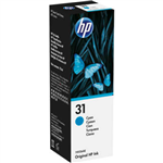 HP 1VU26AA 31 INK BOTTLE CYAN