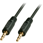 LINDY 35644 35MM STEREO AUDIO CABLE 5M BLACK