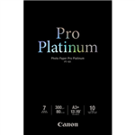 CANON PT101 PRO PLATINUM PHOTO PAPER 300GSM A4 WHITE PACK 20