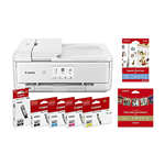 CANON TS9565A PIXMA HOME MULTIFUNCTION INKJET PRINTER A3 WHITE VALUE BUNDLE