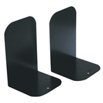 ESSELTE ELEMENTS METAL BOOKENDS BLACK