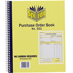 SPIRAX 501 PURCHASE ORDER BOOK QUARTO 250 X 200MM