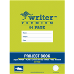 WRITER PREMIUM PROJECT BOOK 24MM PLAINDOTTED THIRDS 70GSM 64 PAGE 330 X 240MM CLOUDS