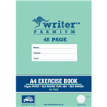 WRITER PREMIUM EXERCISE BOOK QLD RULING YEAR 34 70GSM 48 PAGE A4 FIRE TRUCK