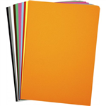 RAINBOW COVER PAPER 125GSM A4 ASSORTED PACK 250
