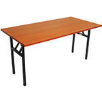 RAPIDLINE FOLDING TABLE 1800 X 750MM CHERRY