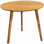 ARBOR EXECUTIVE ROUND MEETING TABLE 850MM AMERICAN OAK