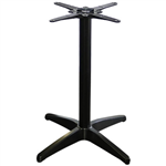 ASTORIA TABLE BASE 720MM BLACK POWDERCOAT