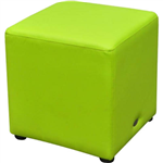 DURAFURN OTTOMAN CUBE GREEN