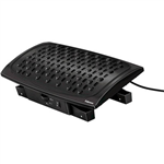 FELLOWES FOOTREST CLIMATE CONTROL PEDI RELIEF BLACK