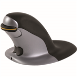 PENGUIN AMBIDEXTROUS VERTICAL MOUSE WIRELESS LARGE BLACKGREY