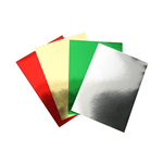 CUMBERLAND MIRRORBOARD PROJECT SIZE 250GSM 510 X 640MM ASSORTED PACK 50