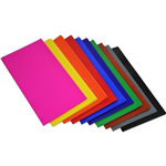 RAINBOW KINDER SHAPES PAPER RECTANGLE 85GSM 125 X 250MM GLOSSY ASSORTED PACK 360