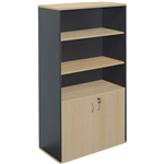RAPID WORKER WALL UNIT LOCKABLE 1800 X 900 X 450MM OAKIRONSTONE