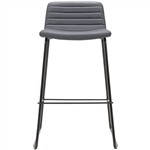 RAPIDLINE PIXEL COUNTER STOOL 630MM FRENCH NAVYBLACK