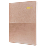 COLLINS VANESSA FY185V49 FINANCIAL YEAR DIARY DAY TO PAGE A5 ROSE GOLD