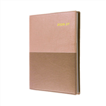 COLLINS VANESSA FY385V49 FINANCIAL YEAR DIARY WEEK TO VIEW A5 ROSE GOLD