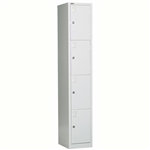 GO STEEL LOCKER 4 DOOR 305 X 455 X 1830MM WHITE CHINA