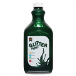EDUCATIONAL COLOURS GLITTER PAINT 2 LITRE GREEN