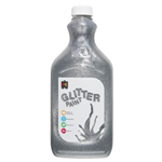 EDUCATIONAL COLOURS GLITTER PAINT 2 LITRE SILVER