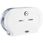 SORBENT PROFESSIONAL DOUBLE JUMBO TOILET TISSUE DISPENSER WHITE