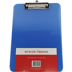 GNS CLIPBOARD ACRYLIC A4 BLUE